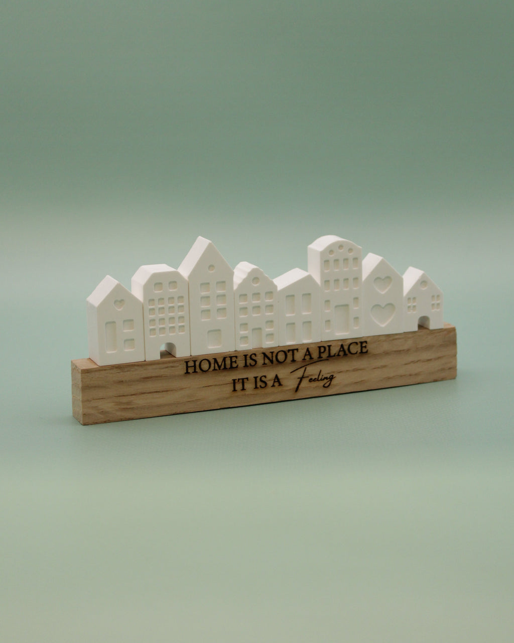 Häuser mit Holzsockel